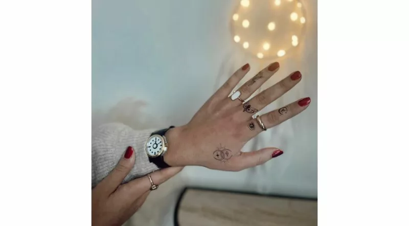 Tatouage éphémère : Mini Talisman secret - Sioou