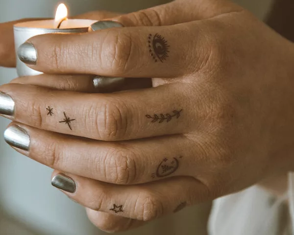 Tatouage éphémère : Mini Talisman secret - Sioou – Image 4