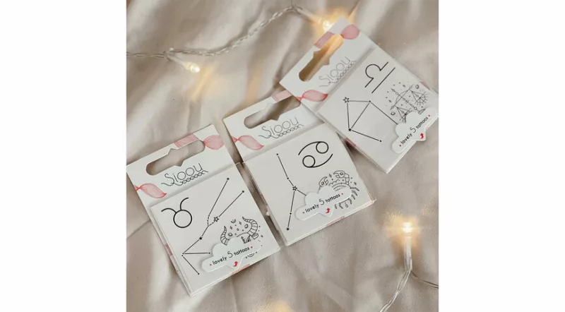 Tatouage éphémère : Taureau - Sioou