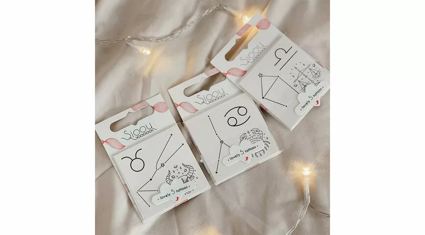 Tatouage éphémère : Taureau - Sioou – Image 2