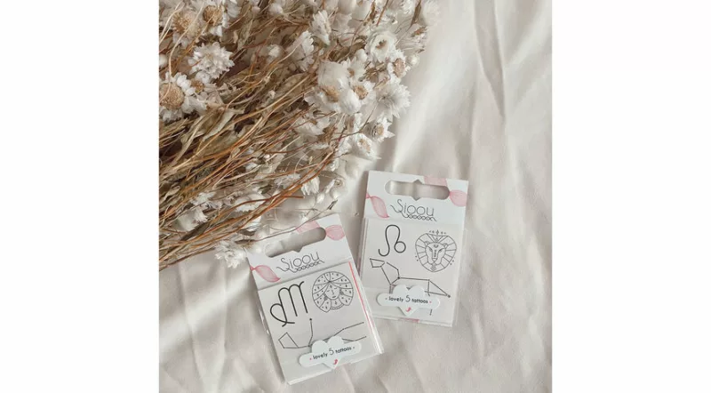 Tatouage éphémère : Vierge - Sioou