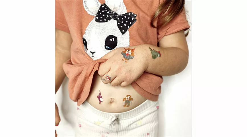 Tatouage éphémère : Mini Monstres - Sioou – Image 2