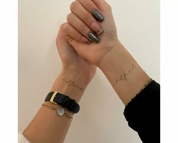 Tatouage éphémère : Bestfriends - Sioou – Image 2
