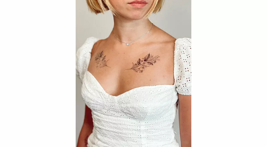 Tatouage éphémère : La Fée Fleurs - Sioou – Image 2