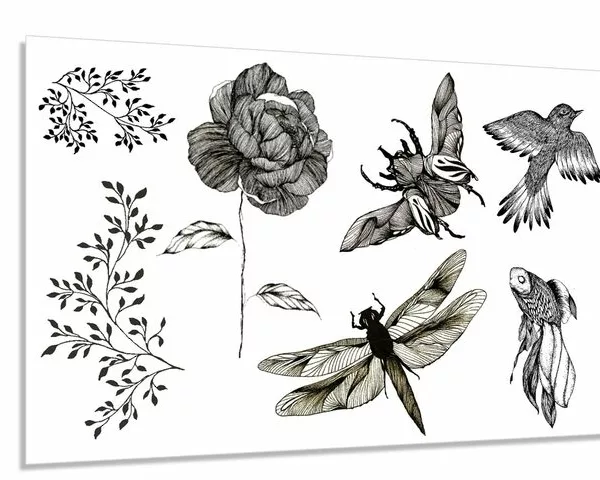 Tatouage éphémère : "Songe D'une Nuit D'été - Sioou – Image 1