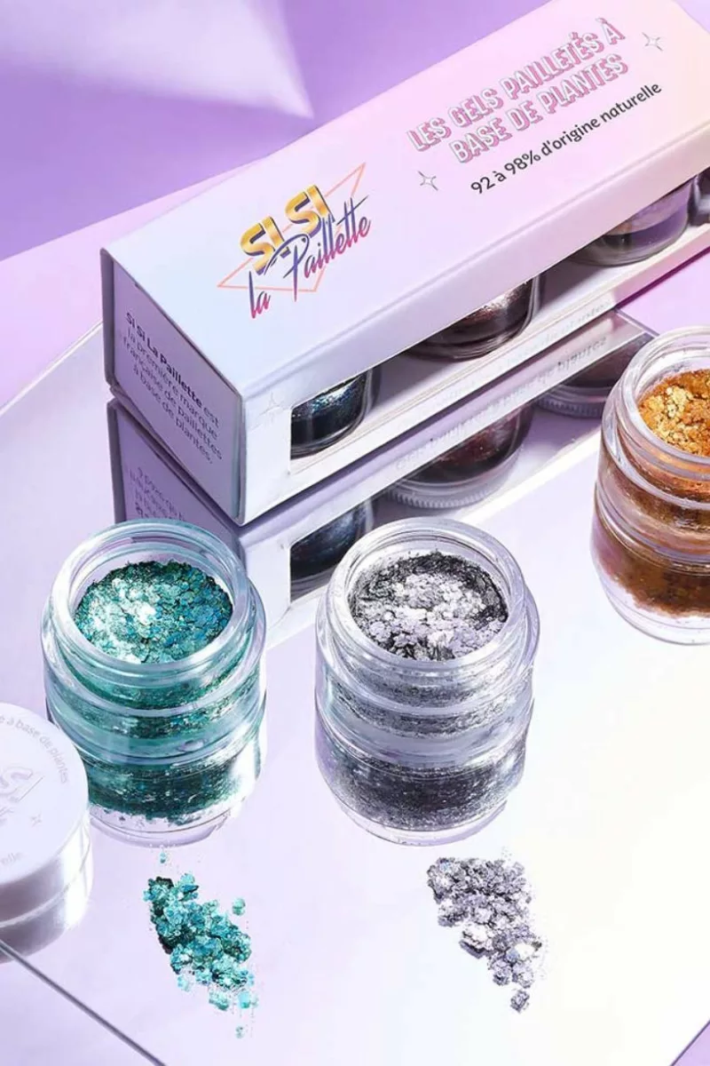 Coffret 3 Gels Pailletés - Le Solaire