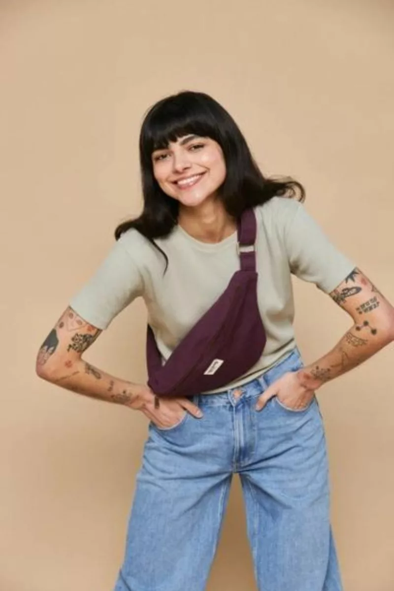 Sac Banane L Sasha - Prune -