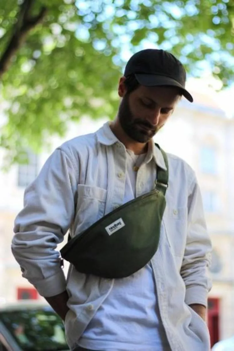 Sac Banane L Sasha - Olive - Hindbag – Image 2