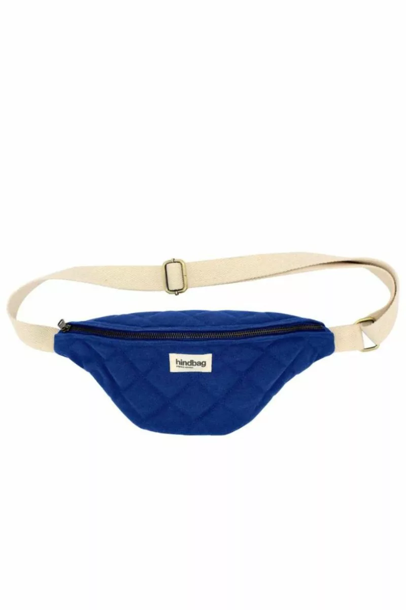 Sac banane matelassé Olivia - Bleu Electrique - Hindbag