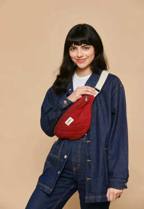 Sac banane matelassé Olivia - Terracotta - Hindbag – Image 2