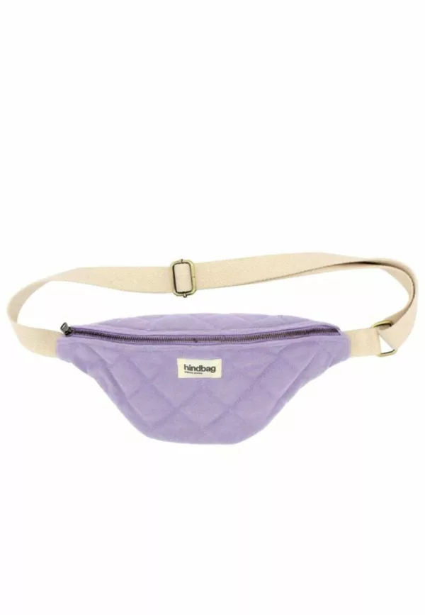 Sac banane matelassé Olivia - Lilas - Hindbag – Image 1