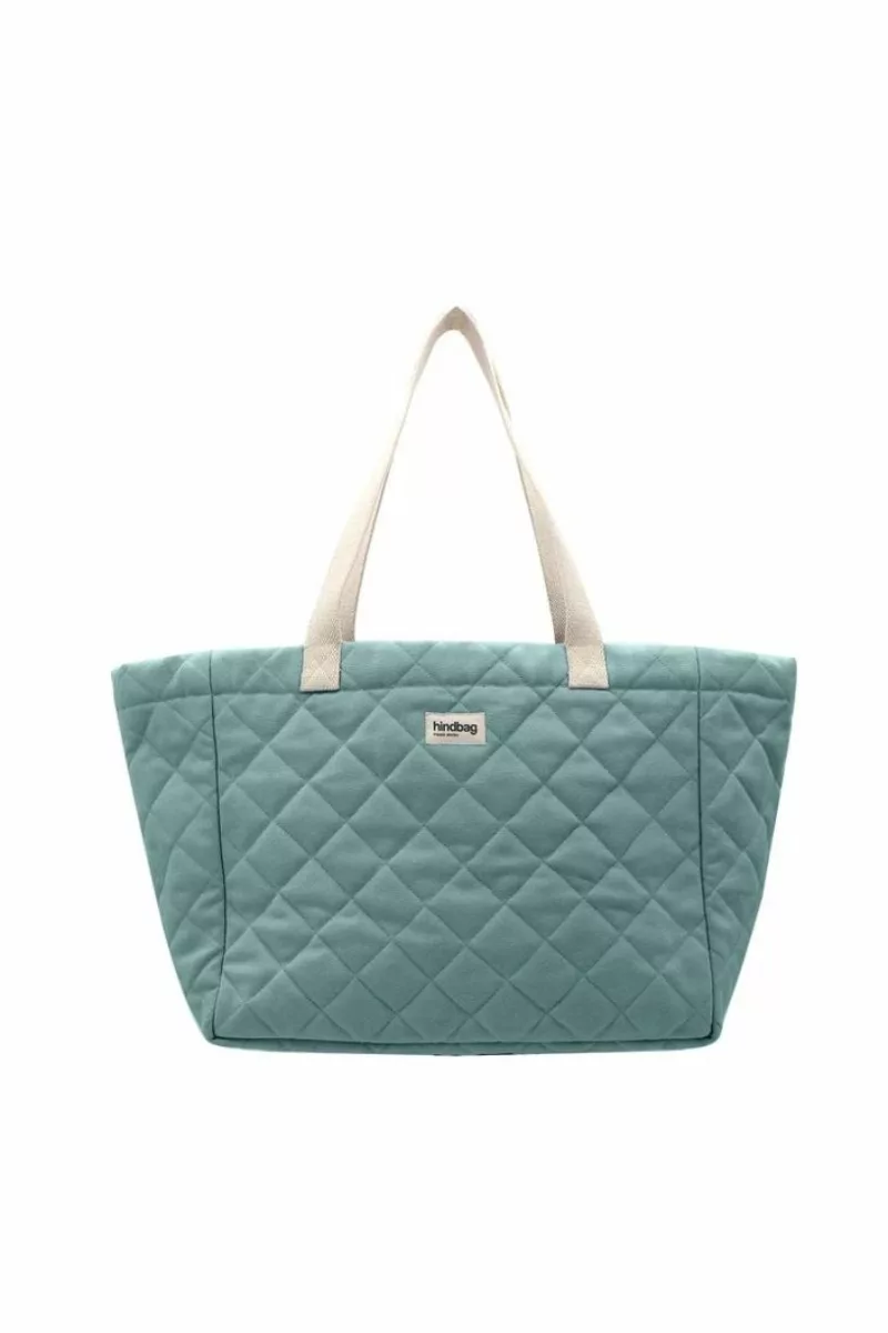 Cabas matelassé Claude - Sauge - Hindbag