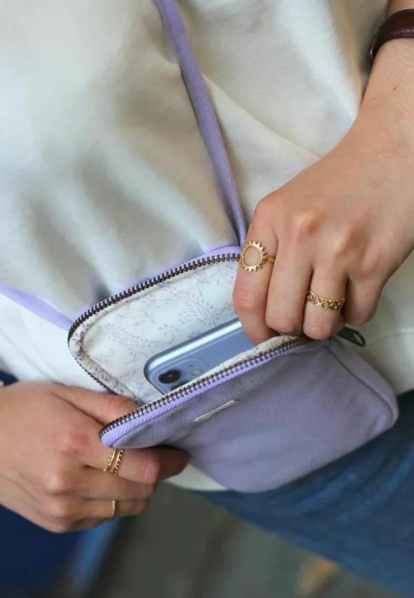 Pochette téléphone Bill - Lilas - Hindbag – Image 1