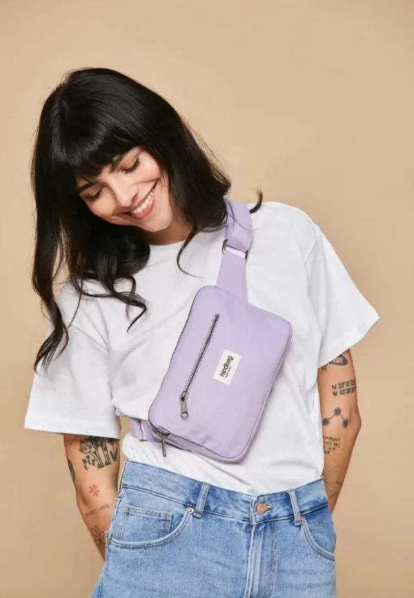 Sac banane rectangulaire Harry - Lilas – Image 1