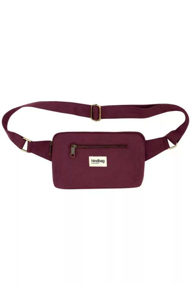 Sac banane rectangulaire Harry - Prune - Hindbag