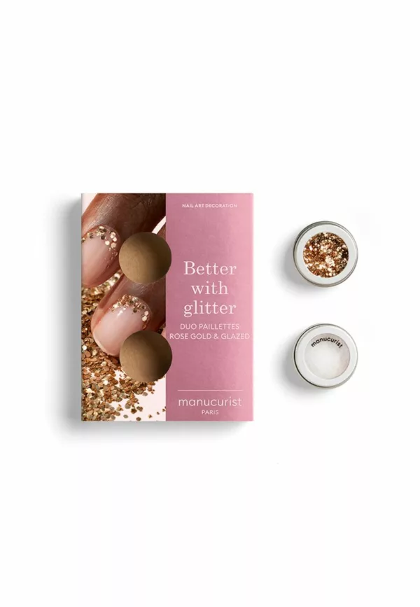 Duo Paillettes Rose Gold & Glazed – Image 3