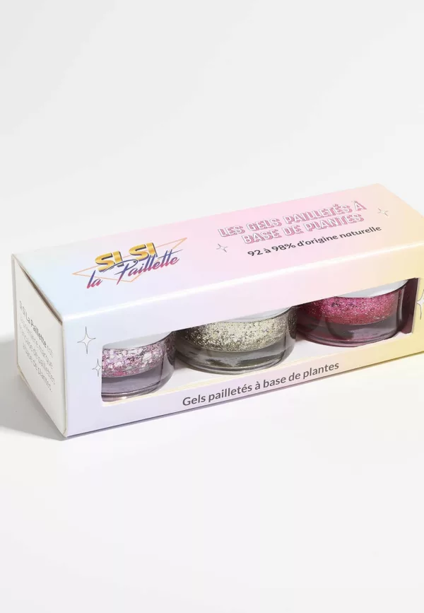 Coffret 3 Gels Pailletés - Le Flamboyant – Image 1
