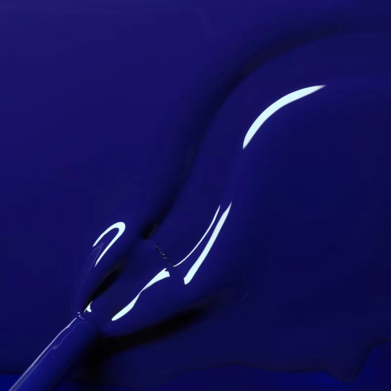 Navy Blue - Vernis Green Flash