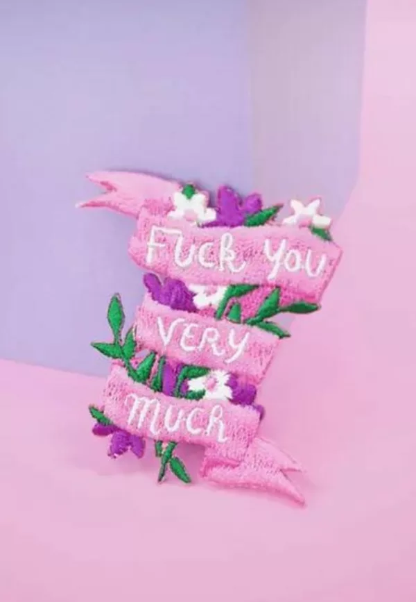 Patch thermocollant Fuck you verry much – Image 1