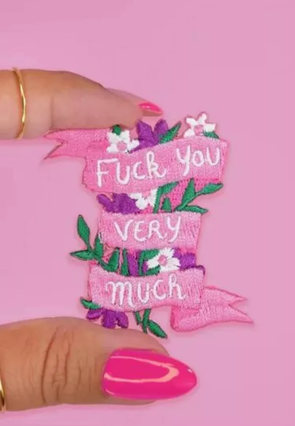 Patch thermocollant Fuck you verry much – Image 2