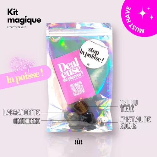 Kit lithothérapie "Stop la poisse"