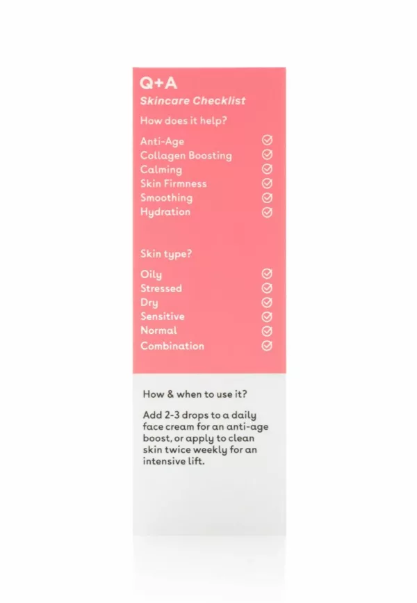 Collagen Booster Serum - 15ml - Q+A – Image 2