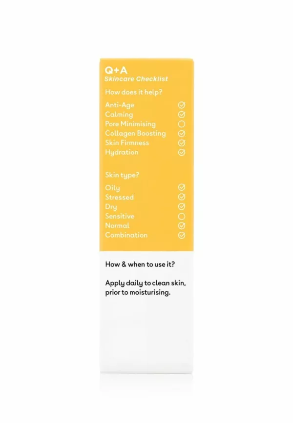 Peptide Facial Serum - 30ml - Q+A – Image 2