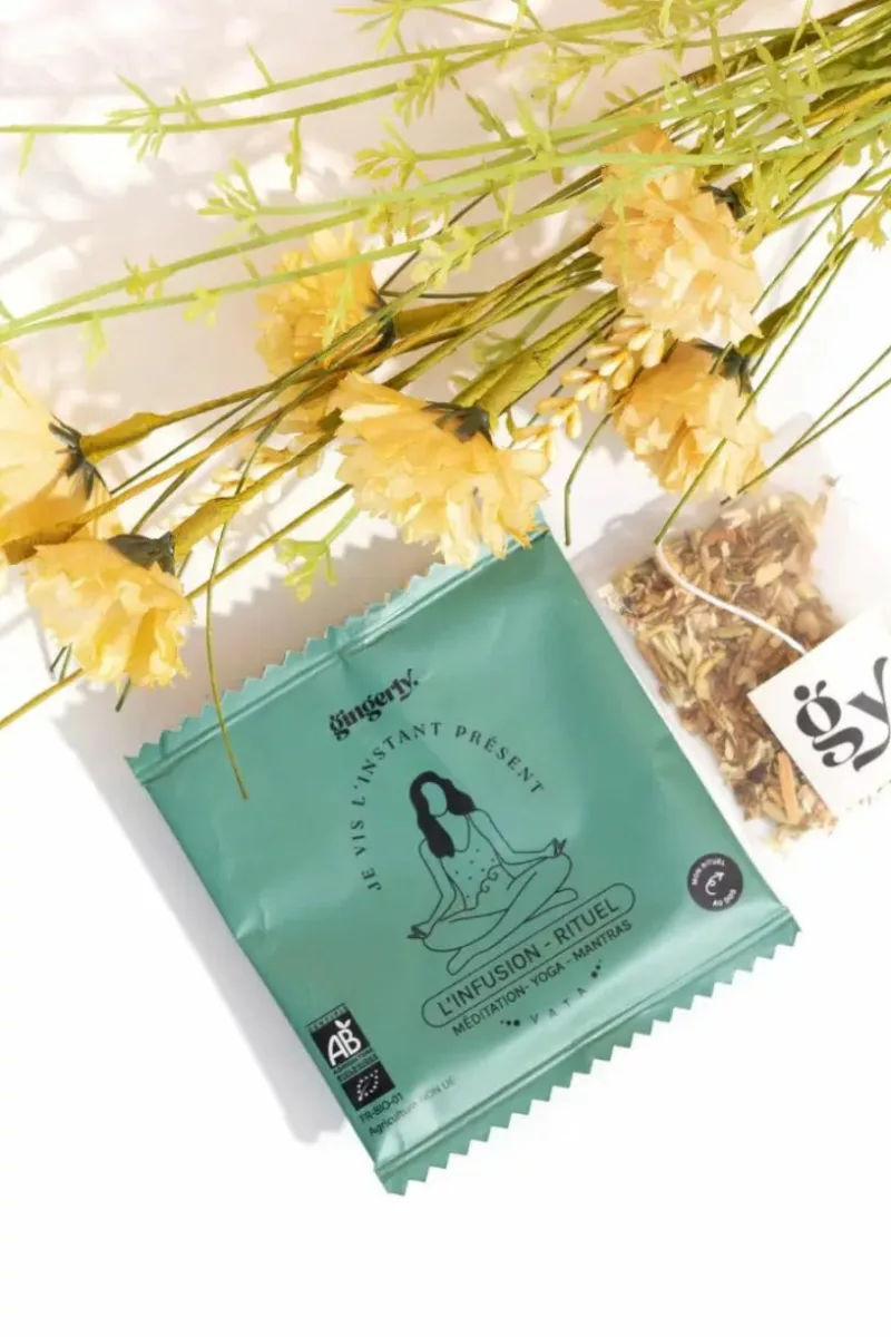 Boite 12 infusettes - Je vis l'instant présent