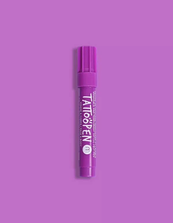 Tattoopen - Feutre de tatouage temporaire - Violet – Image 1