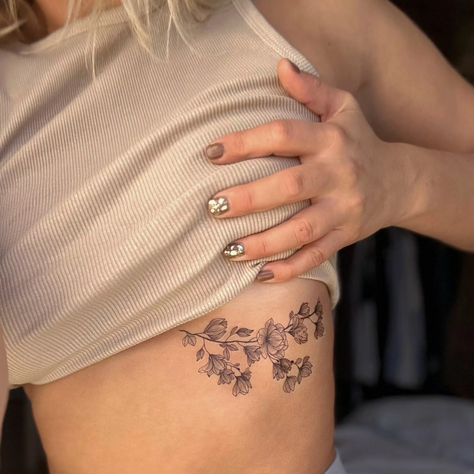 Parure de tatouages éphémères Magnolia forever - Sioou – Image 2