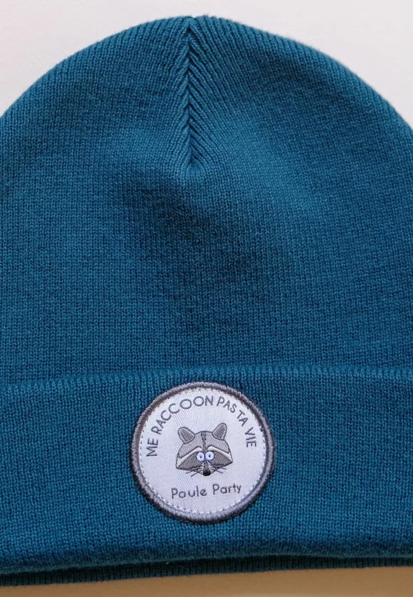 Bonnet Raccoon "Me raccoon pas ta vie" - Enfant – Image 1