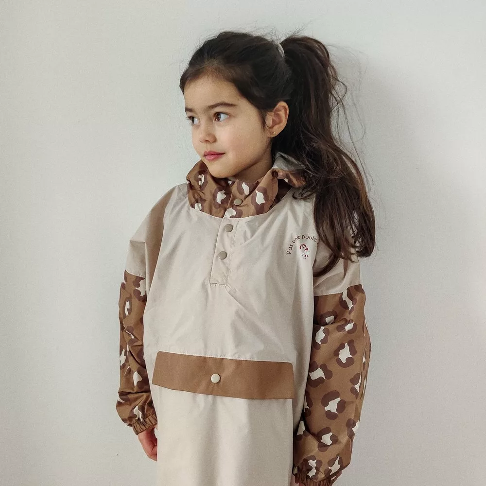 Poncho de pluie Léopard - Enfants – Image 1