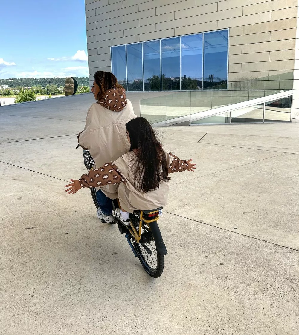 Poncho de pluie Léopard - Enfants – Image 2