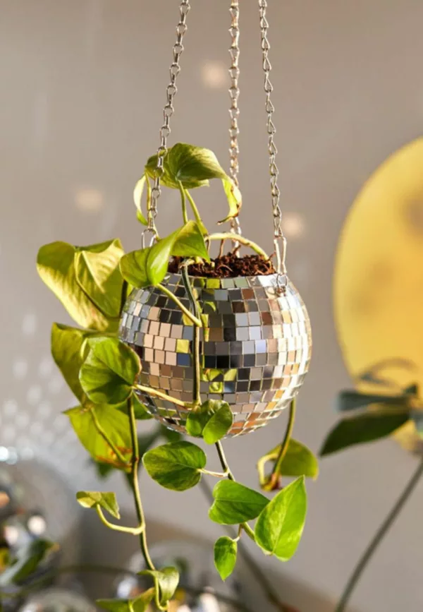 Disco mood - Cache pot disco 15 cm – Image 1