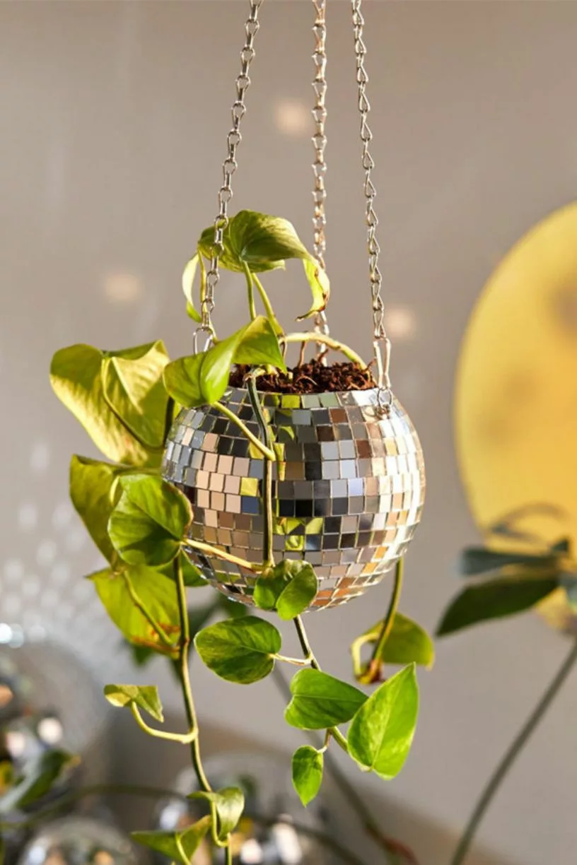 Disco mood - Cache pot disco 15 cm – Image 1