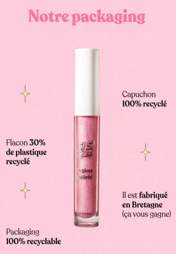 Gloss Pailleté - Rose Pamela – Image 4