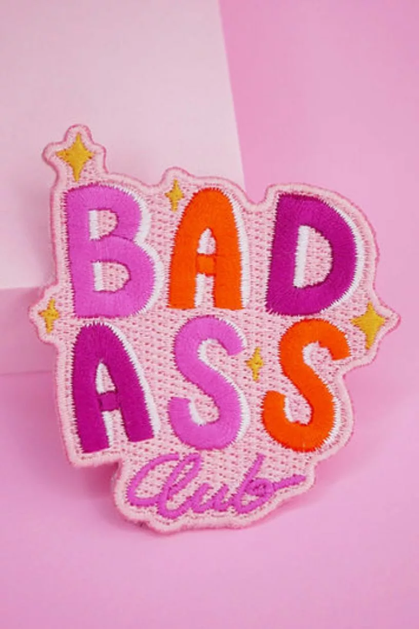 Patch thermocollant Badass Club – Image 1