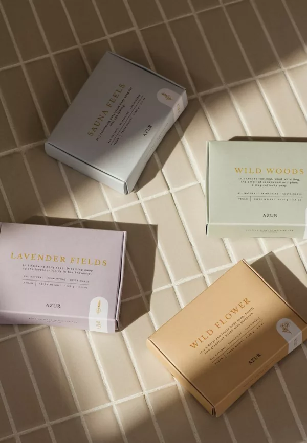 Wild woods - Natural soap - Azur – Image 3