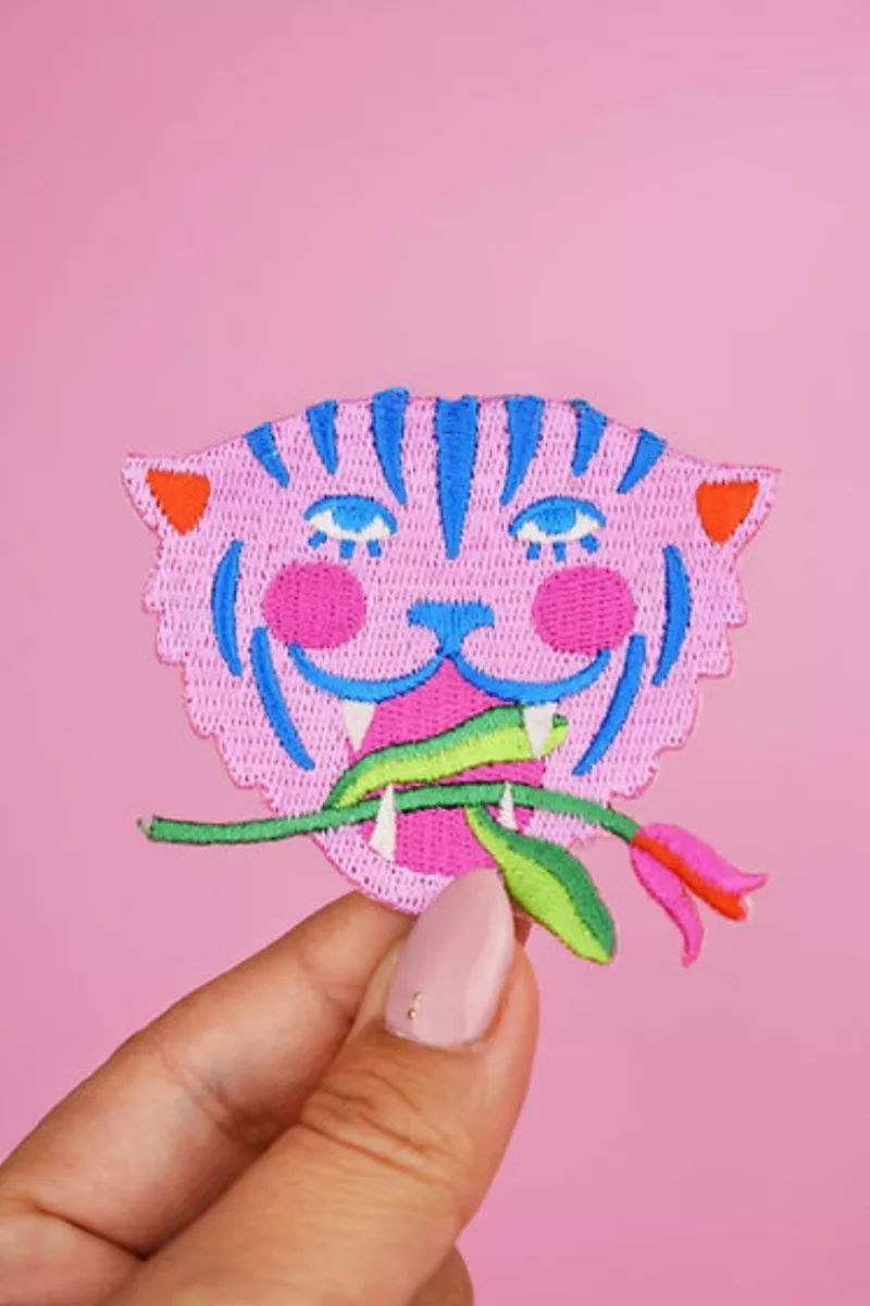 Patch thermocollant Tigre Pink Limistic