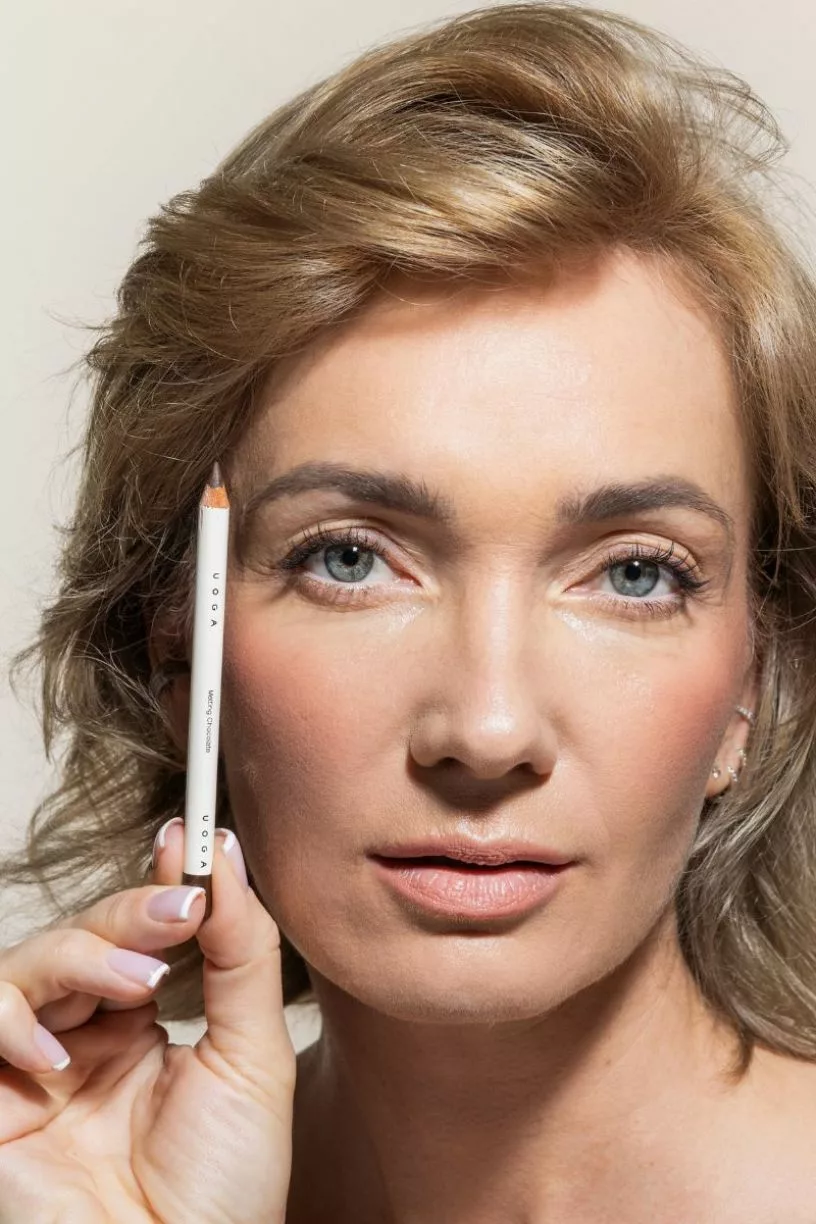 Crayon pour les yeux Vegan - Melting Chocolate - Brun - Uoga Uoga – Image 3