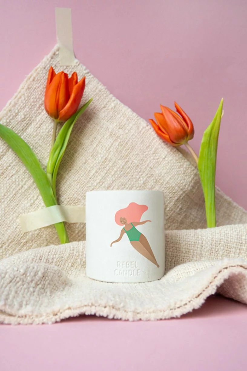 Bougie A CONTRE COURANT – Image 1