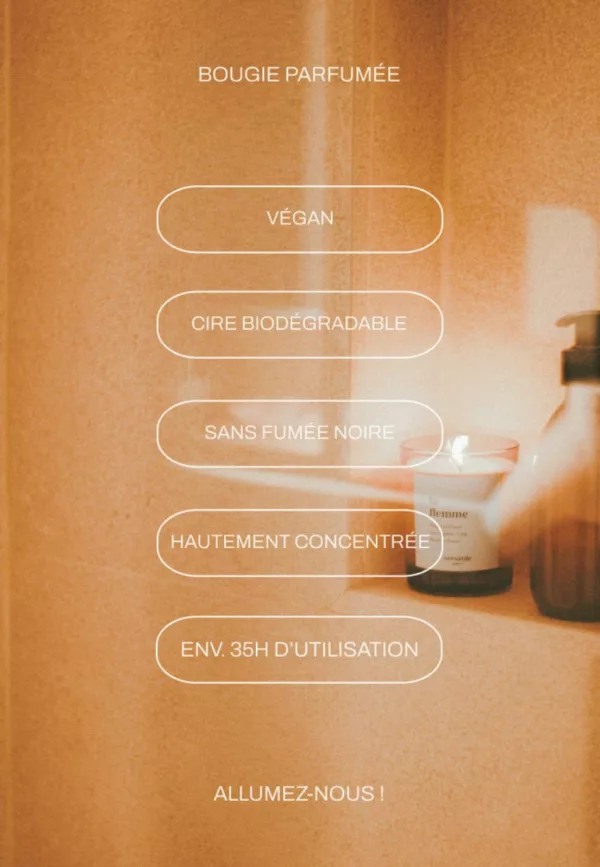 La Flemme - Bougie parfumée 135g – Image 4