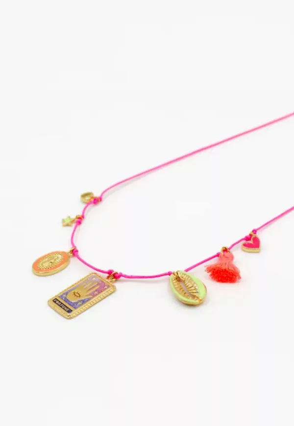 Collier cordon grigris - CARLA 82 – Image 2