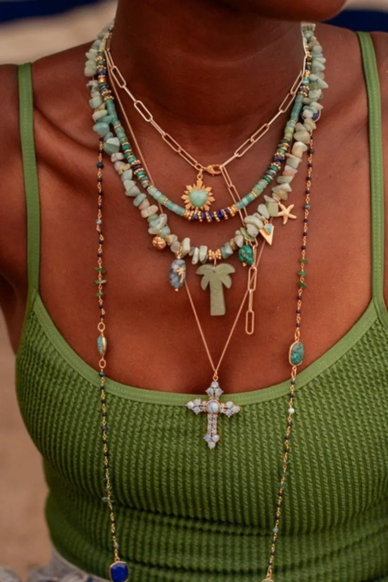 Collier heishi - CHARLOTTE 151