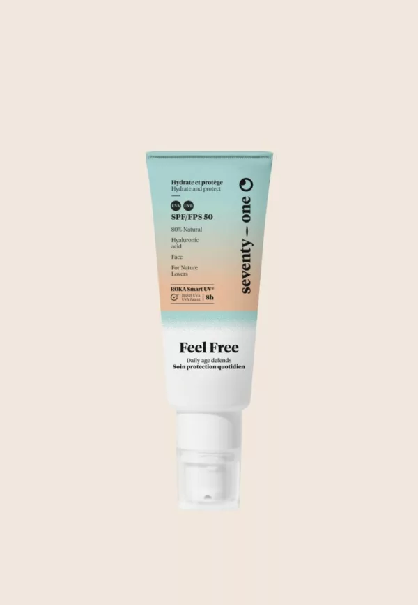 Crème visage "Feel free" SPF50 - SeventyOne Percent – Image 1