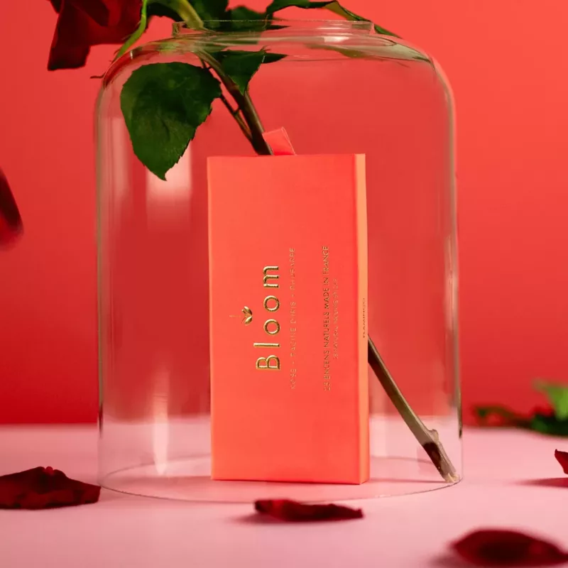 25 bâtons d'encens naturels Flamingo - ROSE, RACINE D'IRIS, RHUBARBE