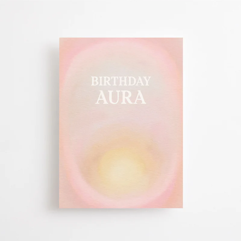 Birthday Aura - Carte