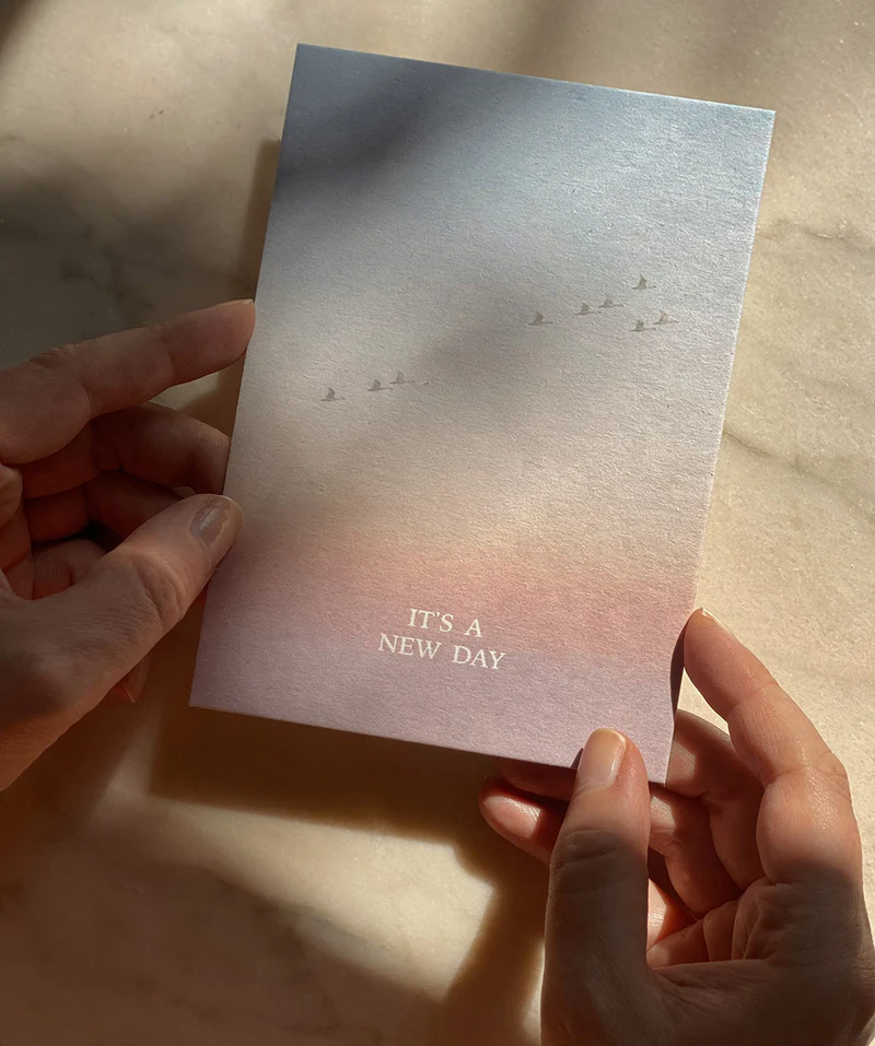 It's a new day - Carte