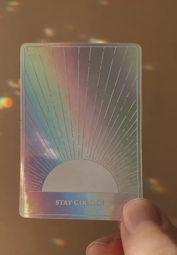 Stay Golden - Autocollant – Image 1