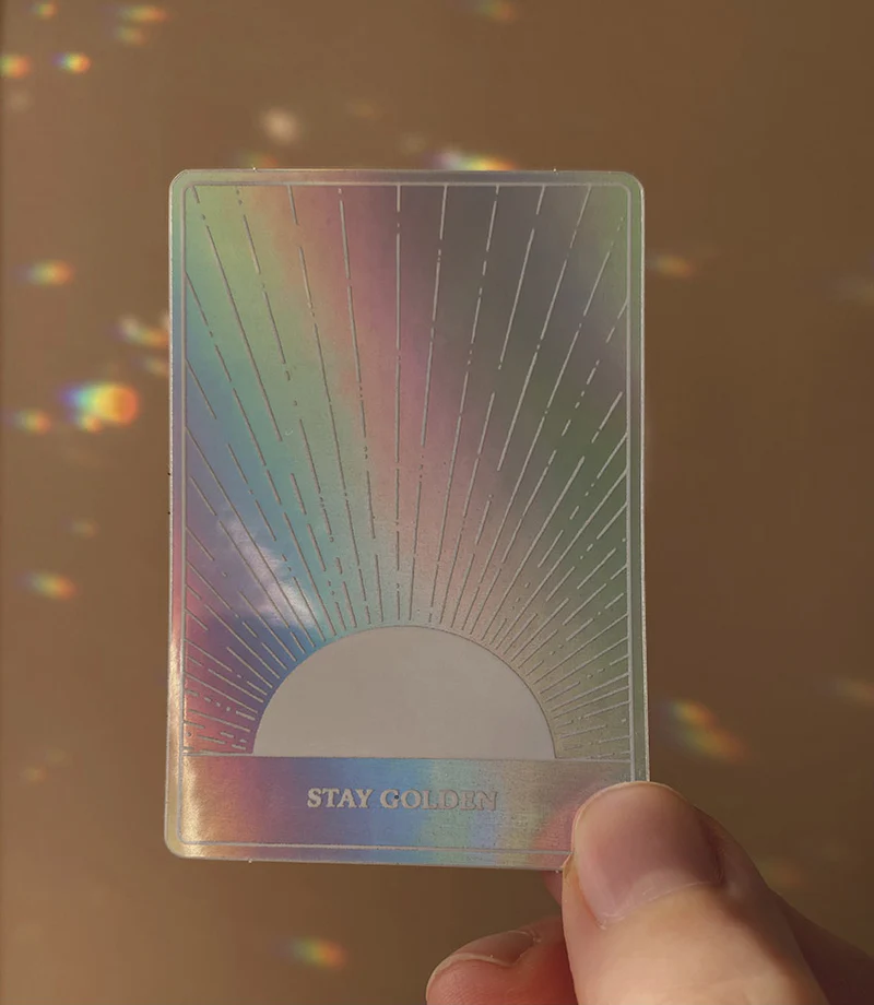 Stay Golden - Autocollant